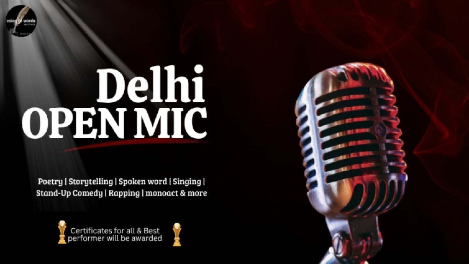 Open Mic Show - Delhi Edition