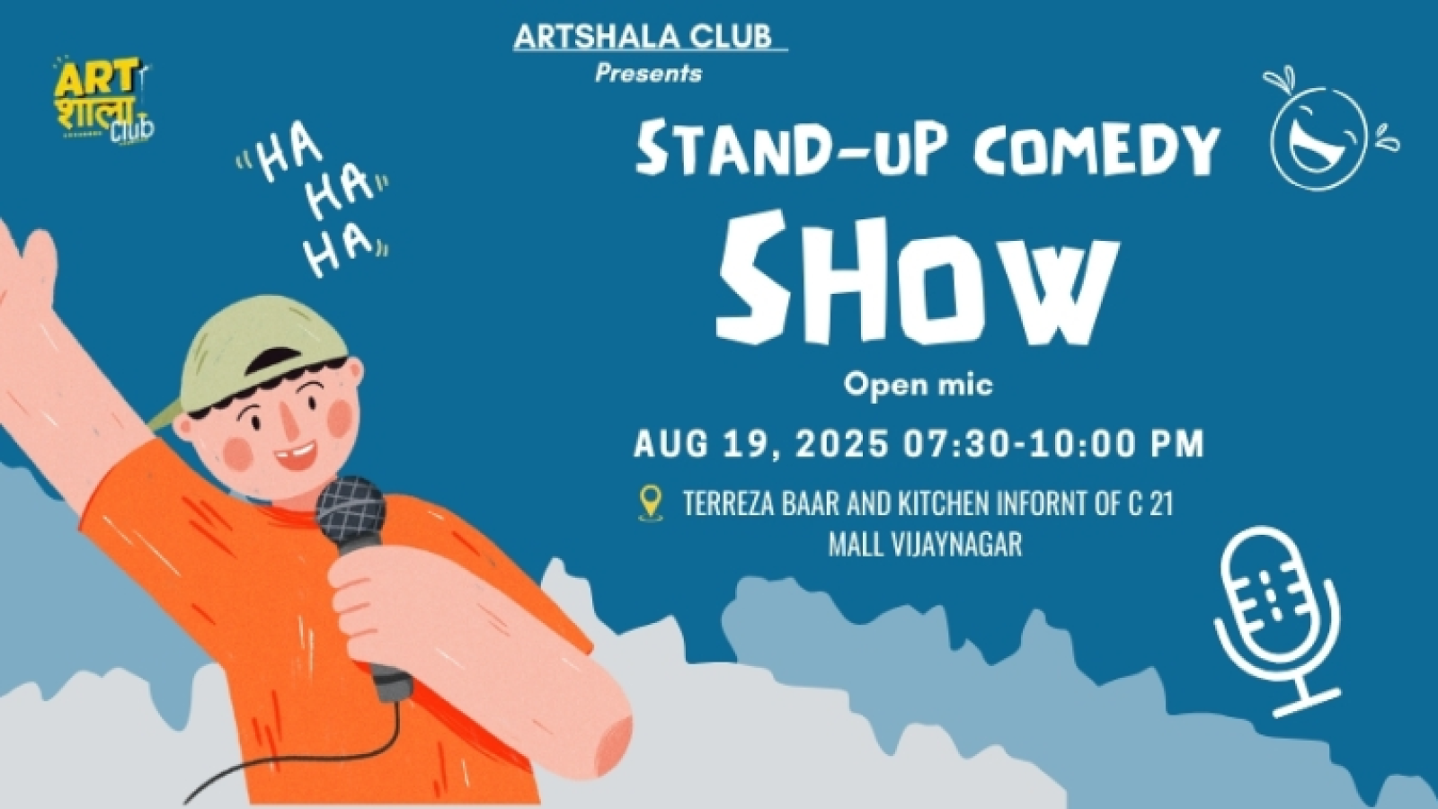 Artshala Club Standup Open Mic