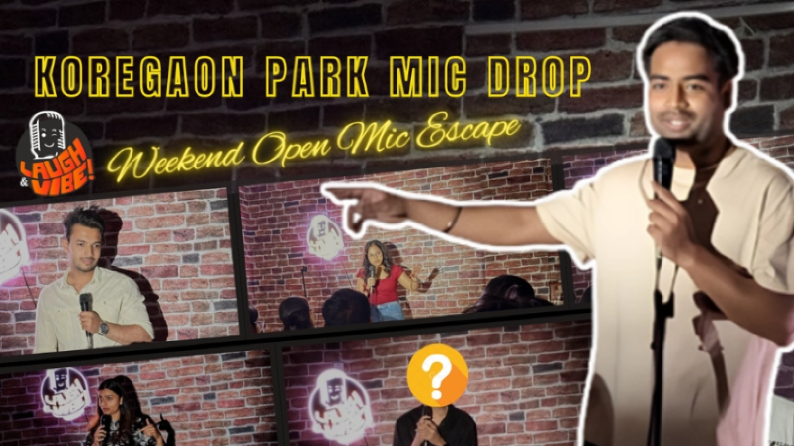 Koregaon Park Mic Drop | Weekend Open Mic Escape