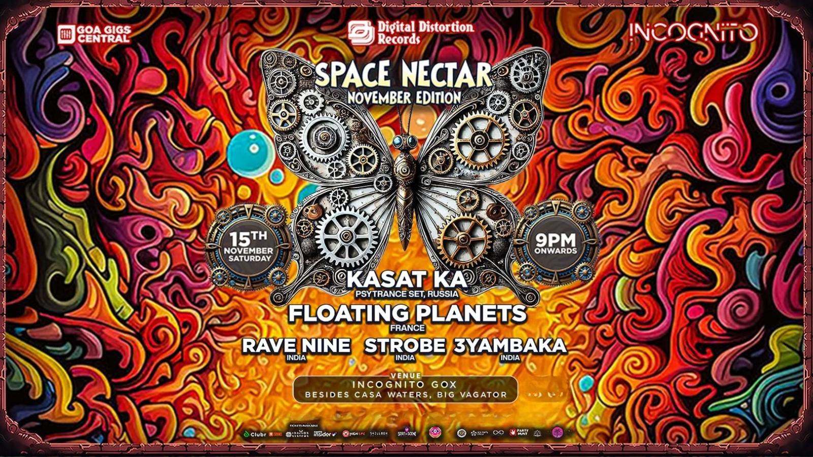 Space Nectar | Nov 15th | Incognito