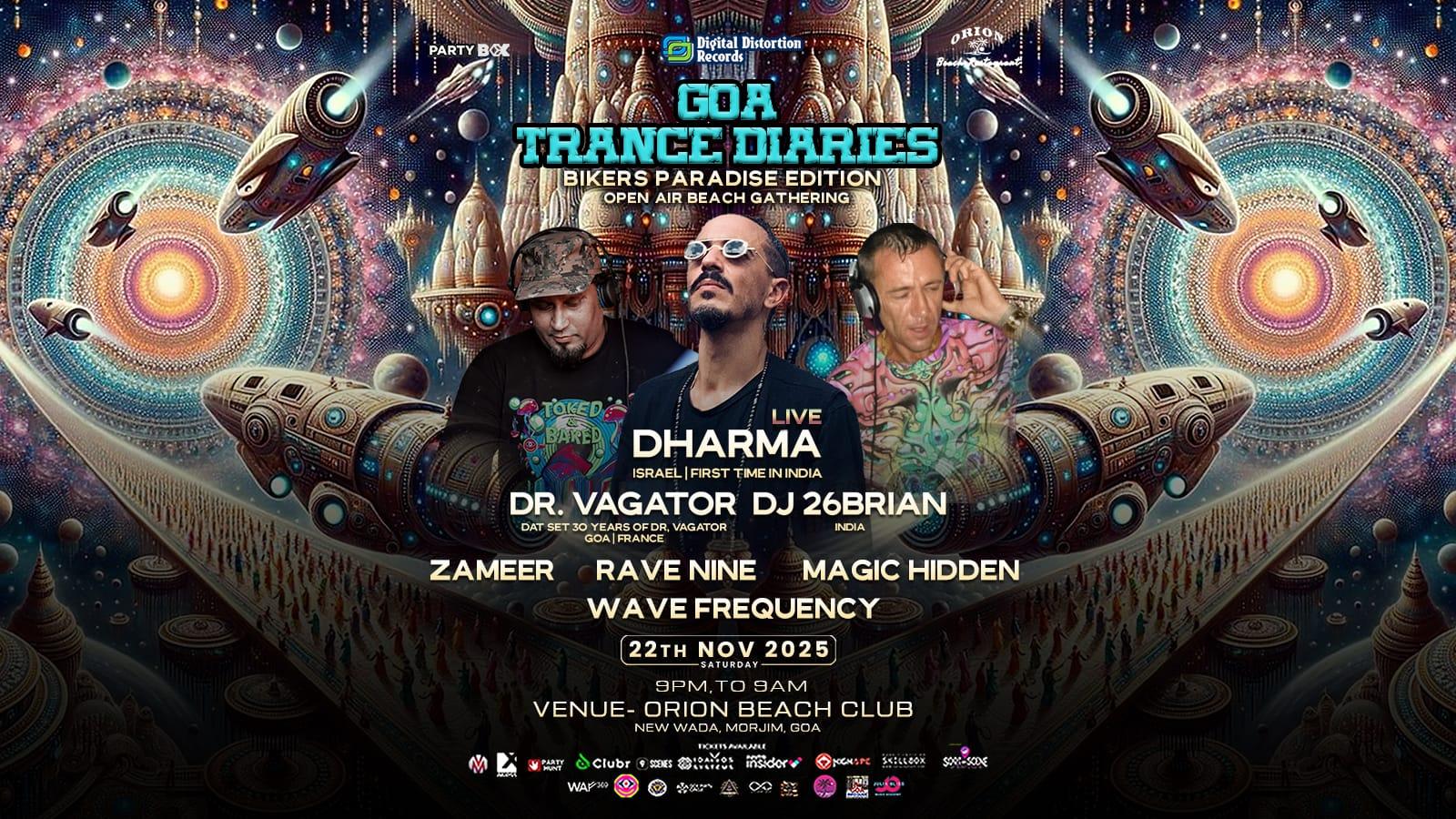 Saturday Night Get ready to enter the psychedelic pulse of Goa