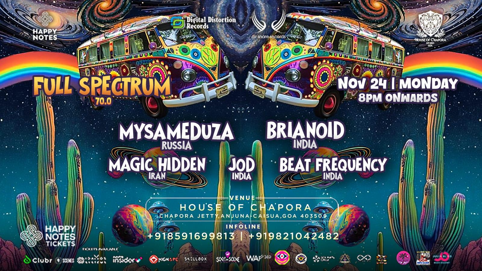 FULL SPECTRUM 70.0: A Cosmic Journey Through Sound