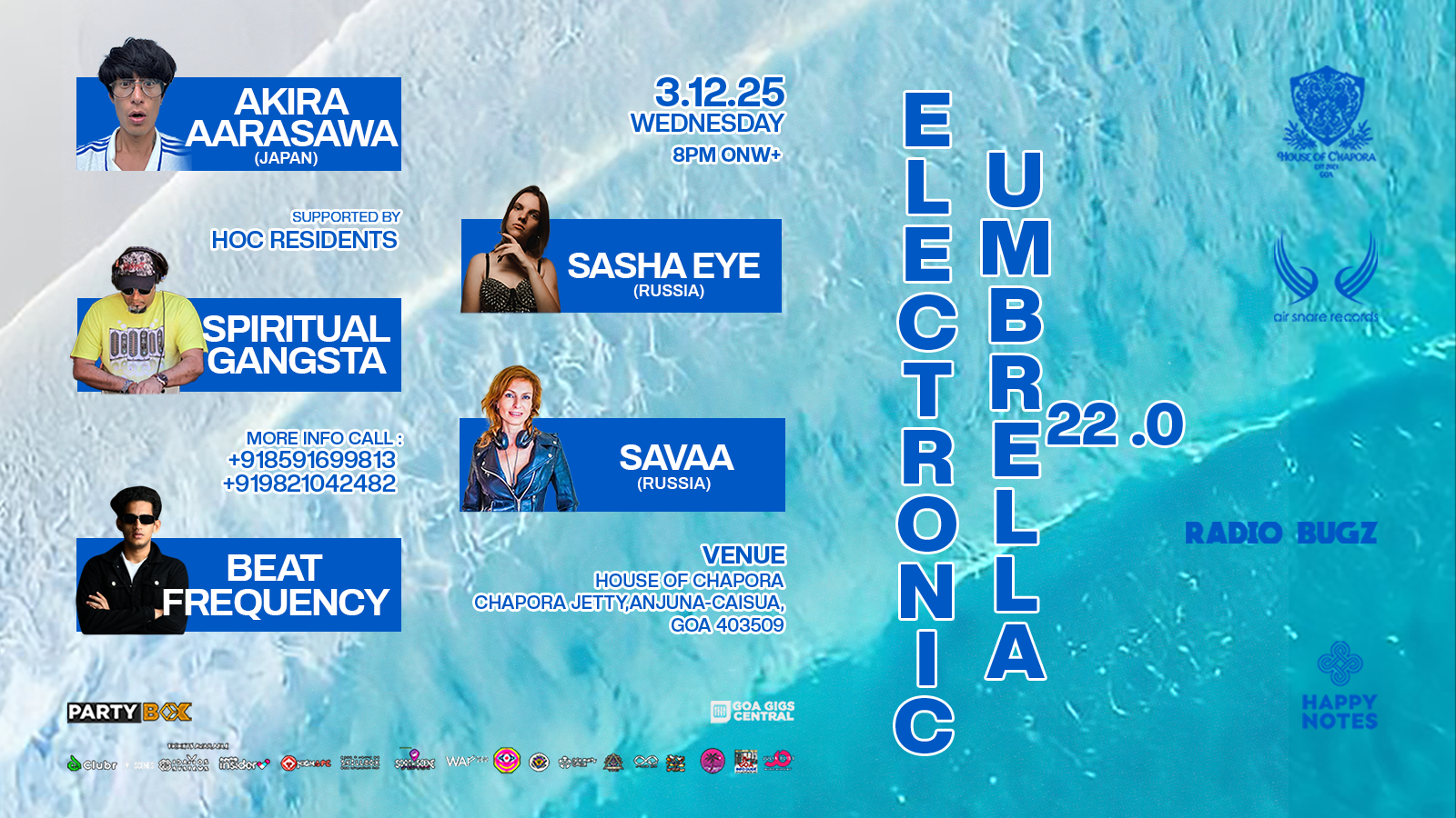 Wednesday Wild Wild Nights at House of Chapora