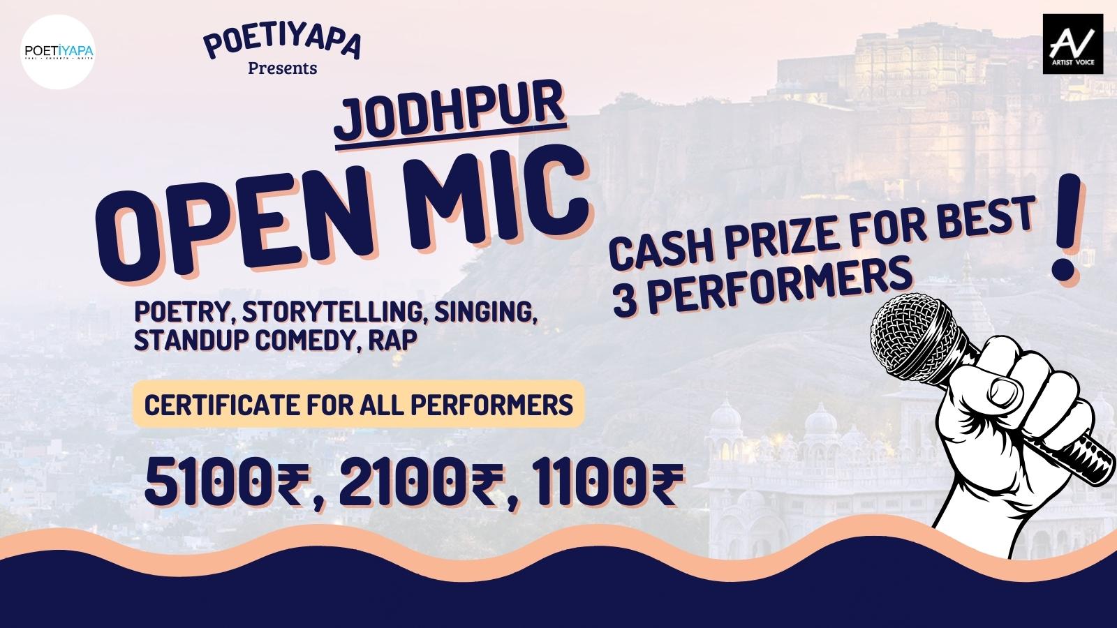 Voice of Jodhpur – Open Mic