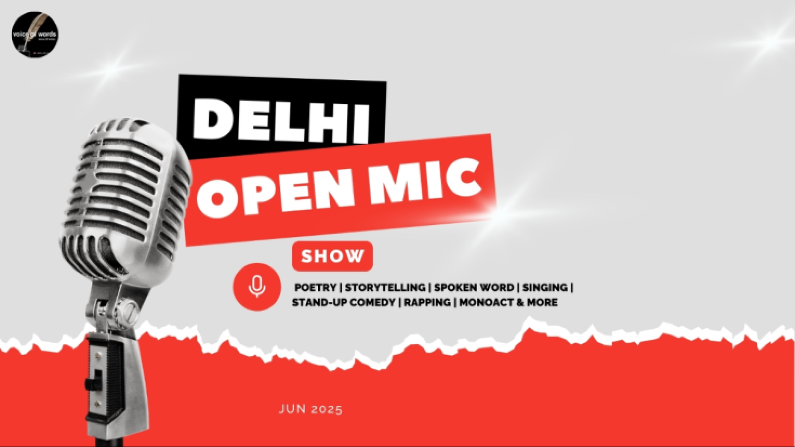 Open Mic Show - Delhi Edition