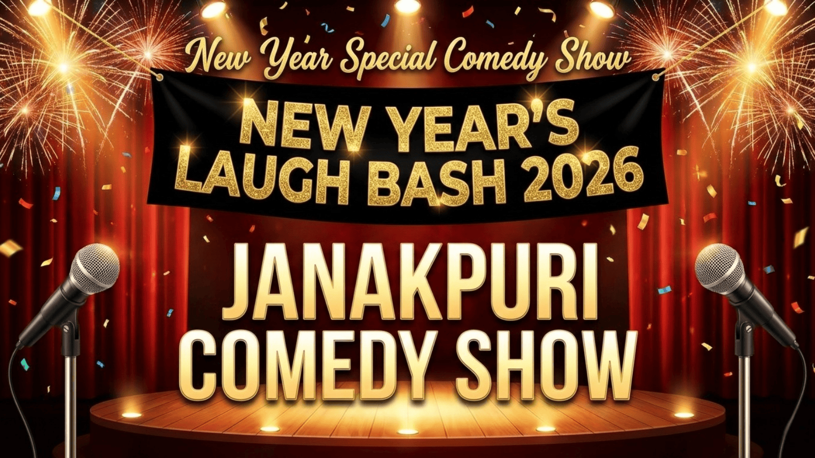 New Year Special comedy show - Janakpuri