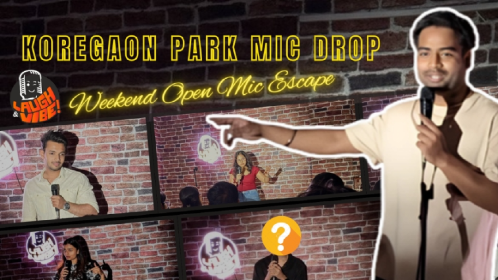 Koregaon Park Mic Drop | Weekend Open Mic Escape