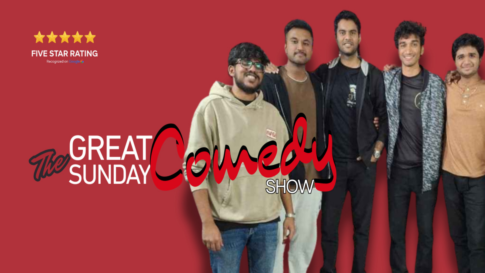 The Great Sunday Comedy Show - Comics Battle, Crowd Decides!