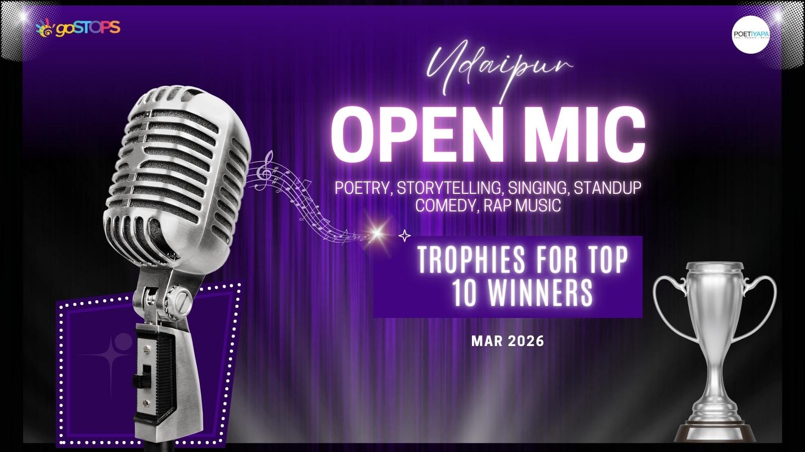 Udaipur Open Mic – Perform Your Talent!