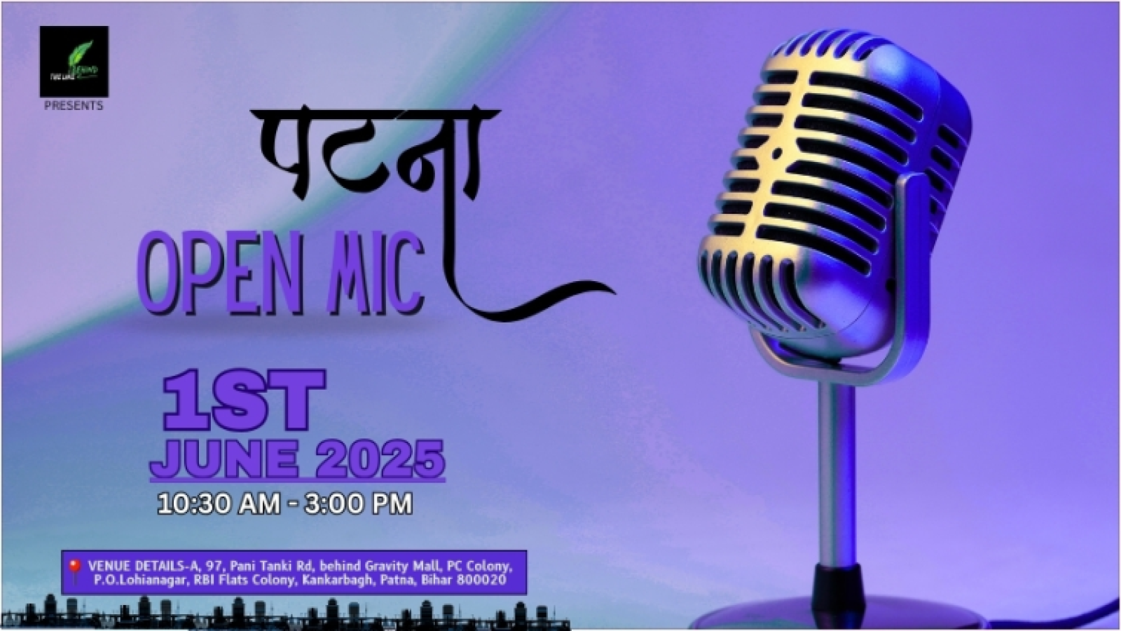 Patna Open Mic – A Stage For Every Voice
