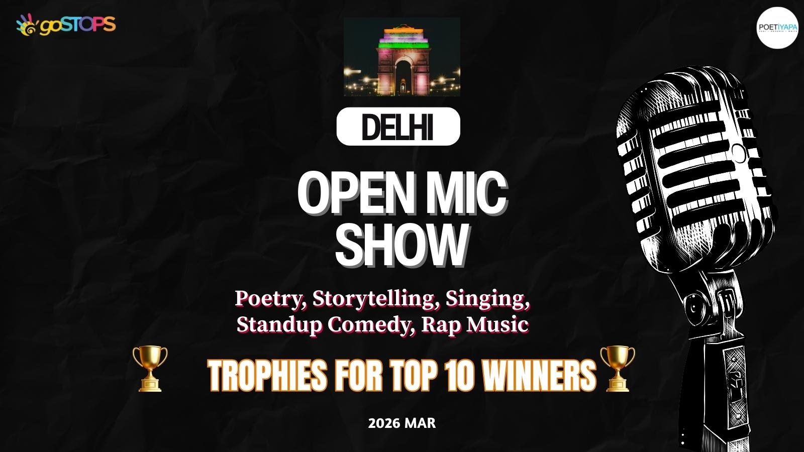 Competitive Open Mic – Delhi Edition!