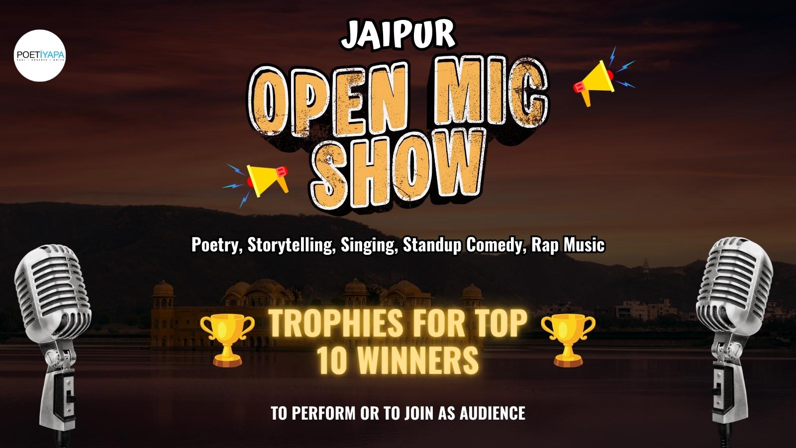 JAIPUR OPEN MIC – Where Talent Meets the Spotlight!