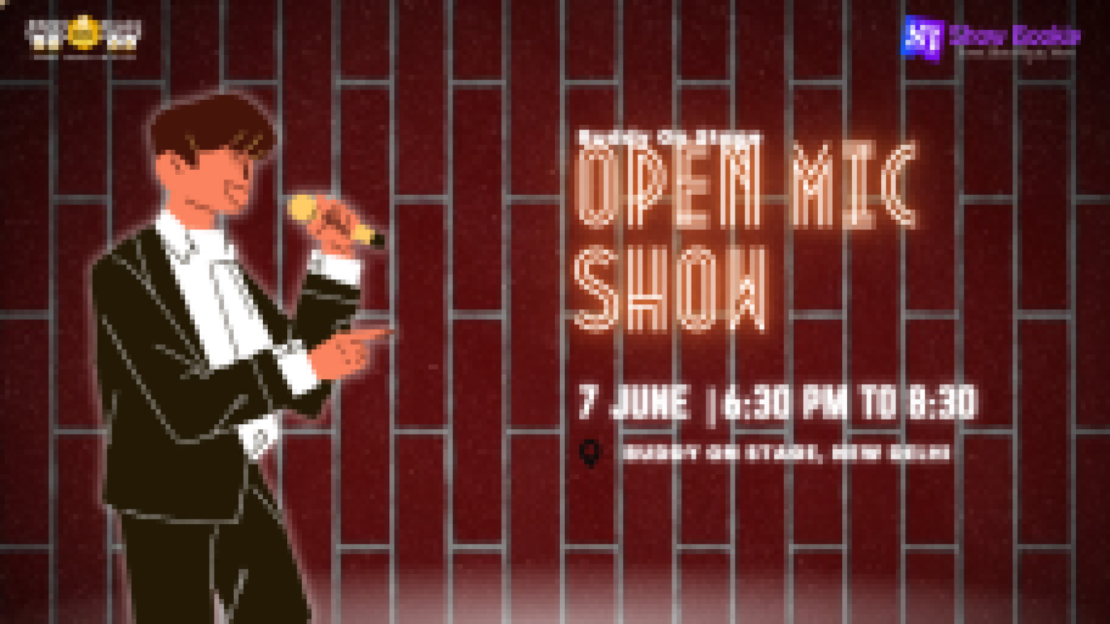 Open Mic For Comedy, Poetry, Storytelling, Singing