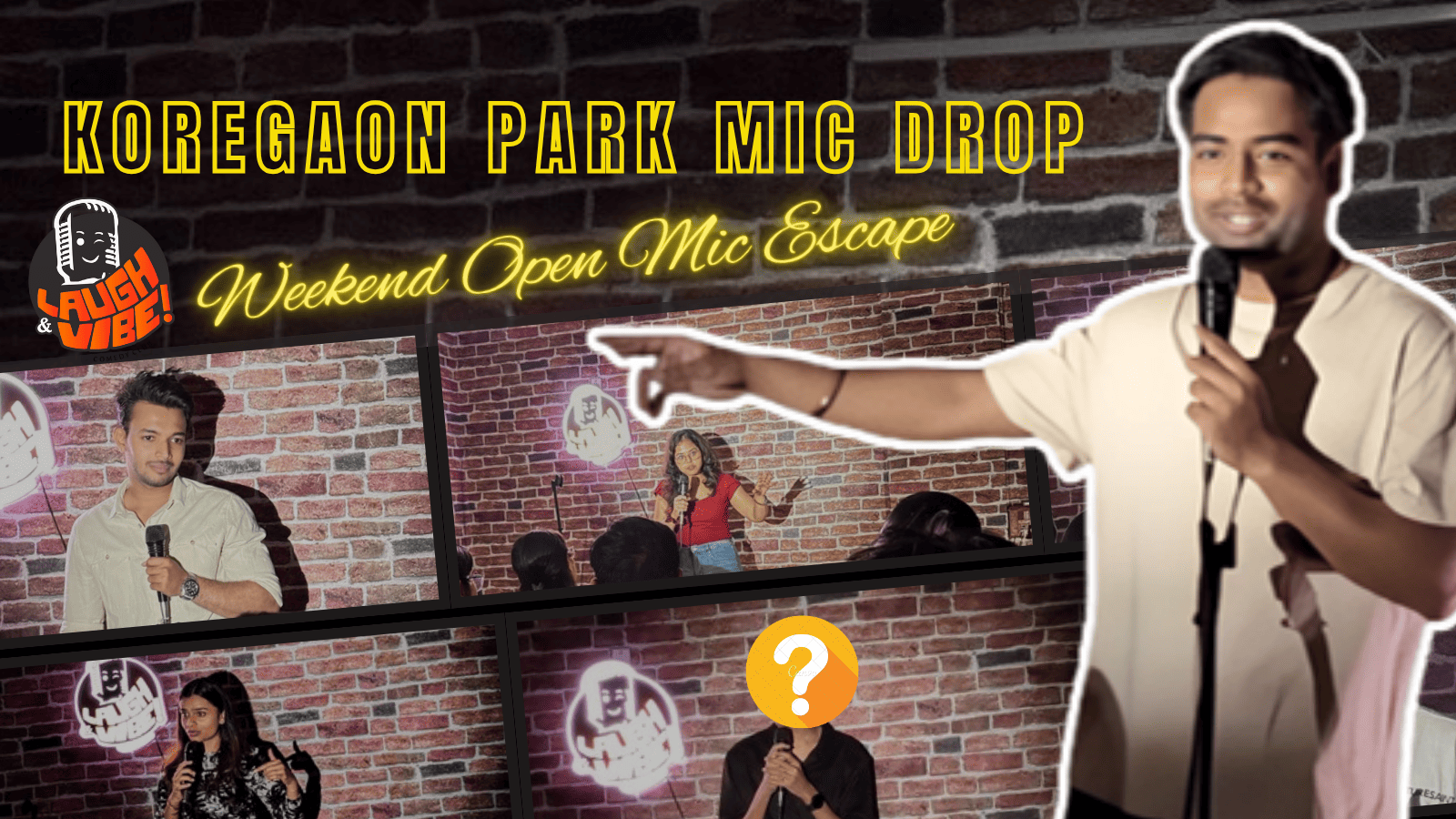 Koregaon Park Mic Drop | Weekend Open Mic Escape