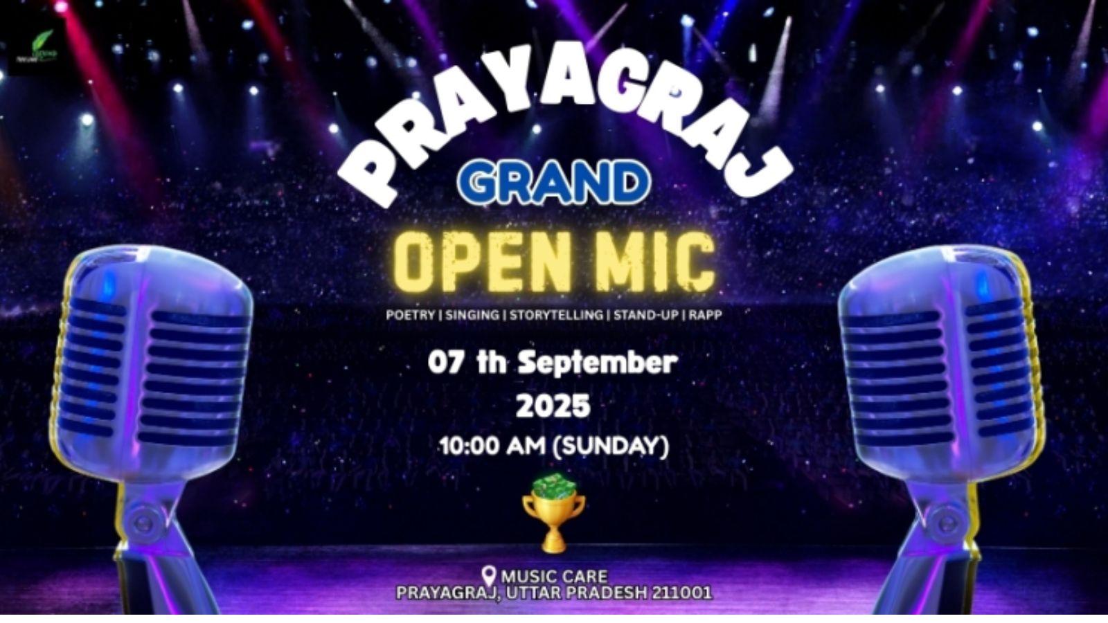Grand Open Mic - Prayagraj Edition