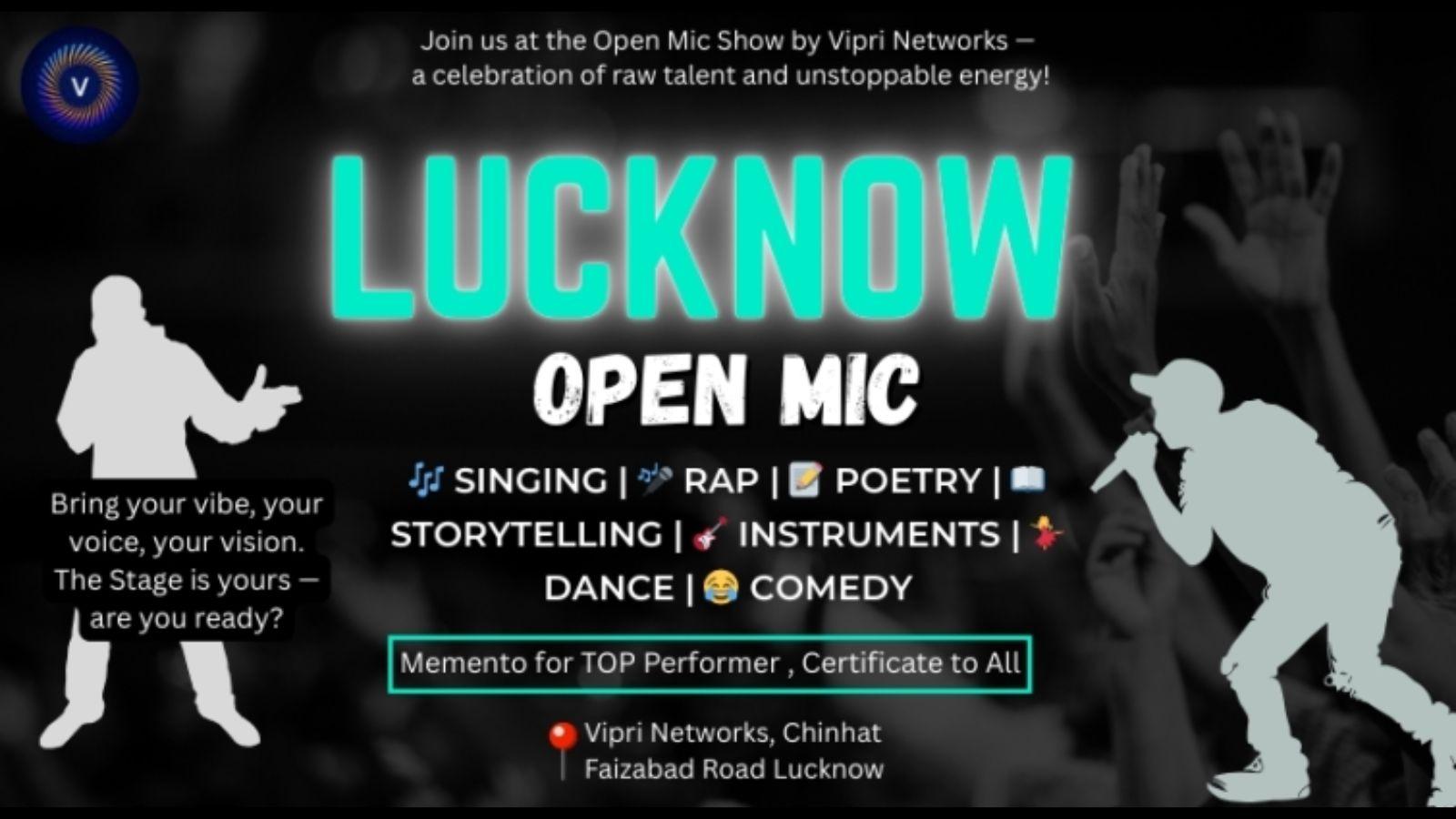 Open Mic Lucknow – Step Into The Spotlight!