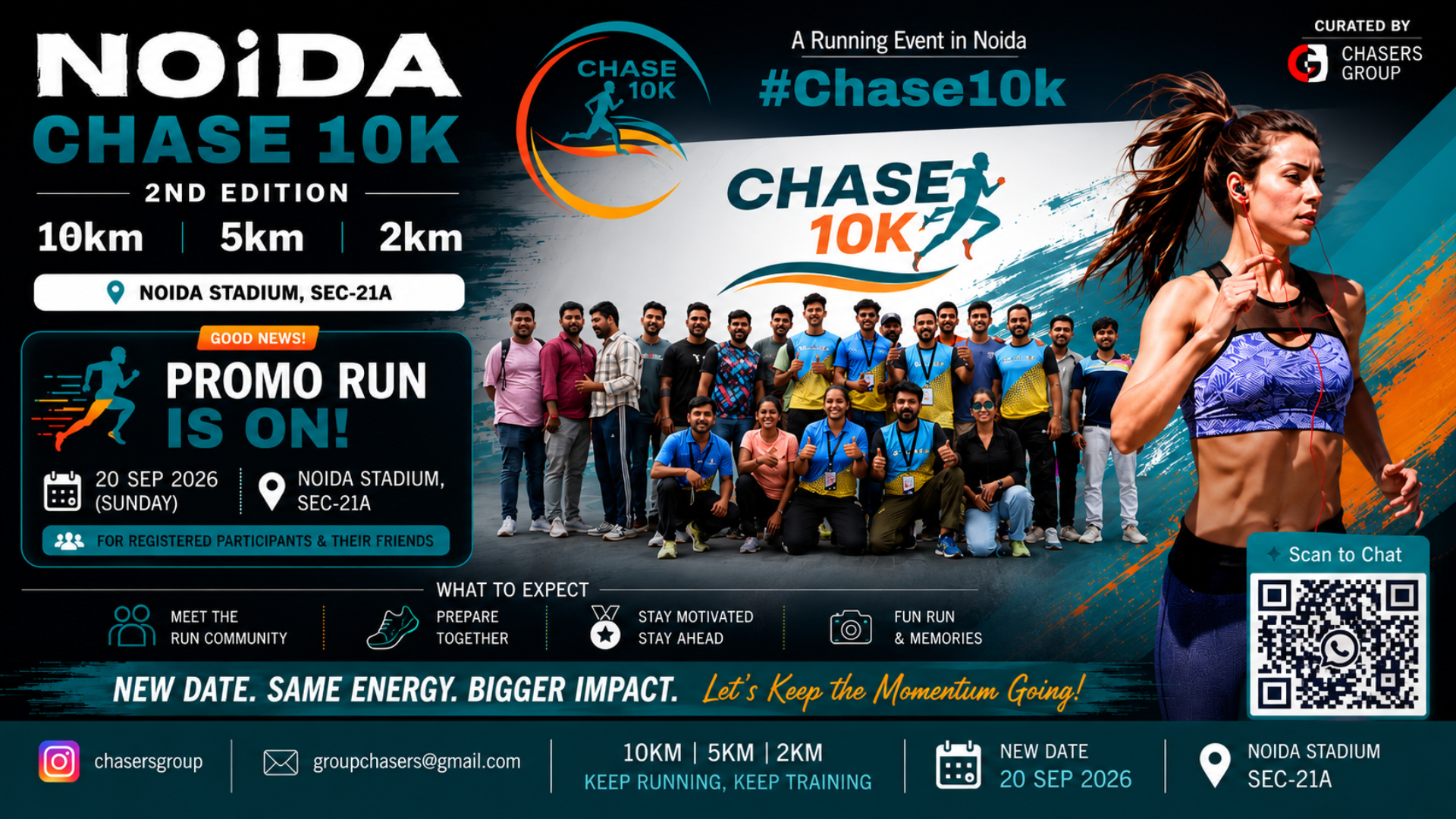 Chase 10k Noida 2nd Edition