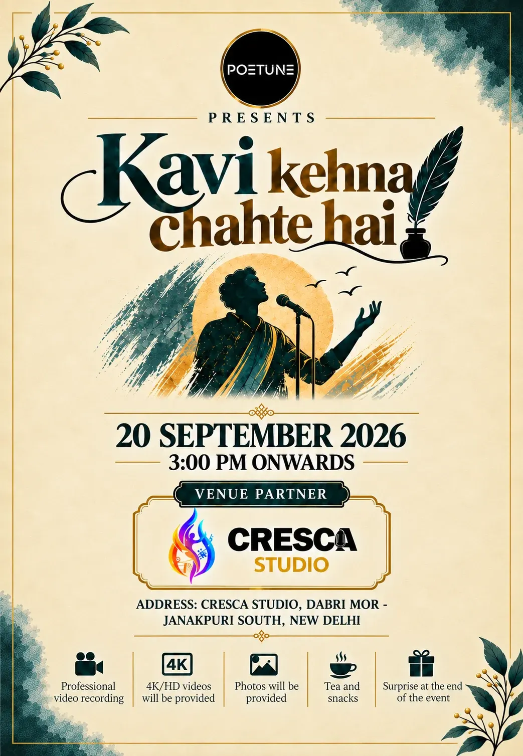 KAVI KEHNΑ CHAHTE HAI — An Open Stage for Every Voice