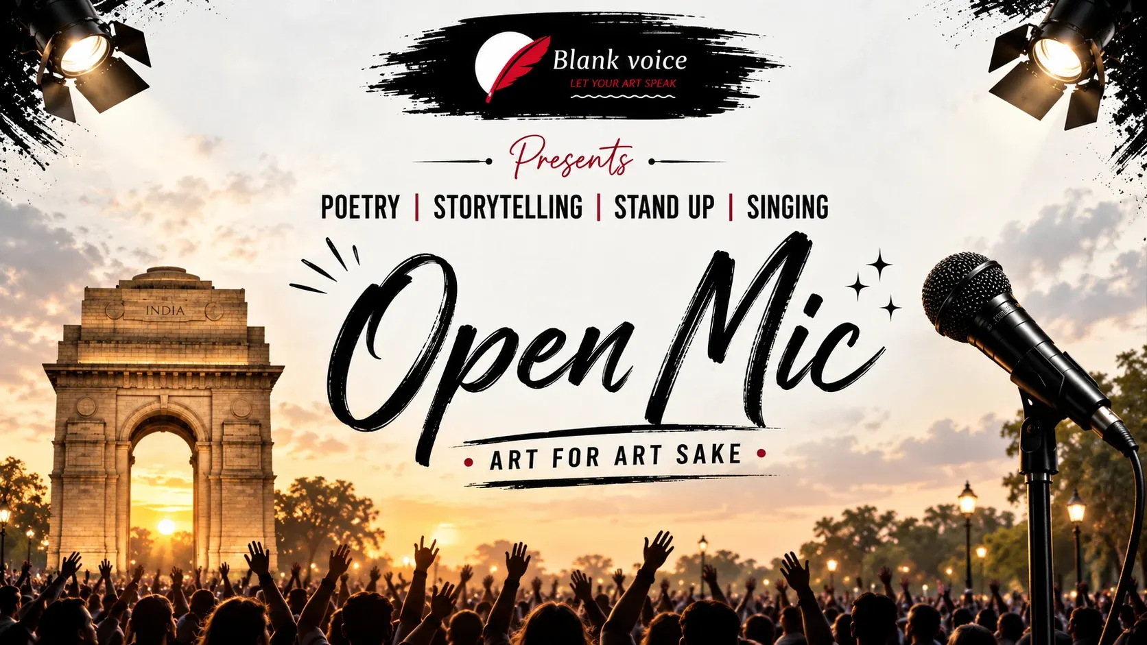 Open Mic Delhi – Art for Art’s Sake